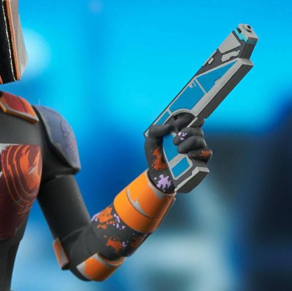 Westar 35 Blaster Sabine Wren (Rebels) / Carbon Fiber Option
